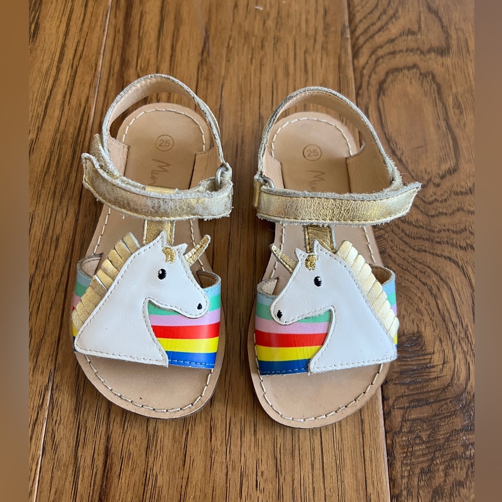 Mini Boden 🦄 Unicorn Sandals